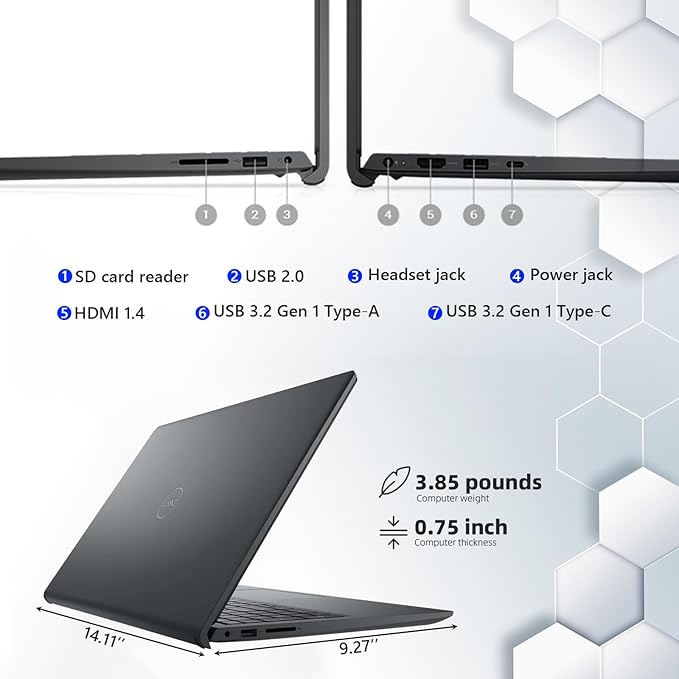 Dell 15.6" Touchscreen Laptop Computer, 32GB RAM, 1.25TB Storage, Intel 10-Core - Image 9