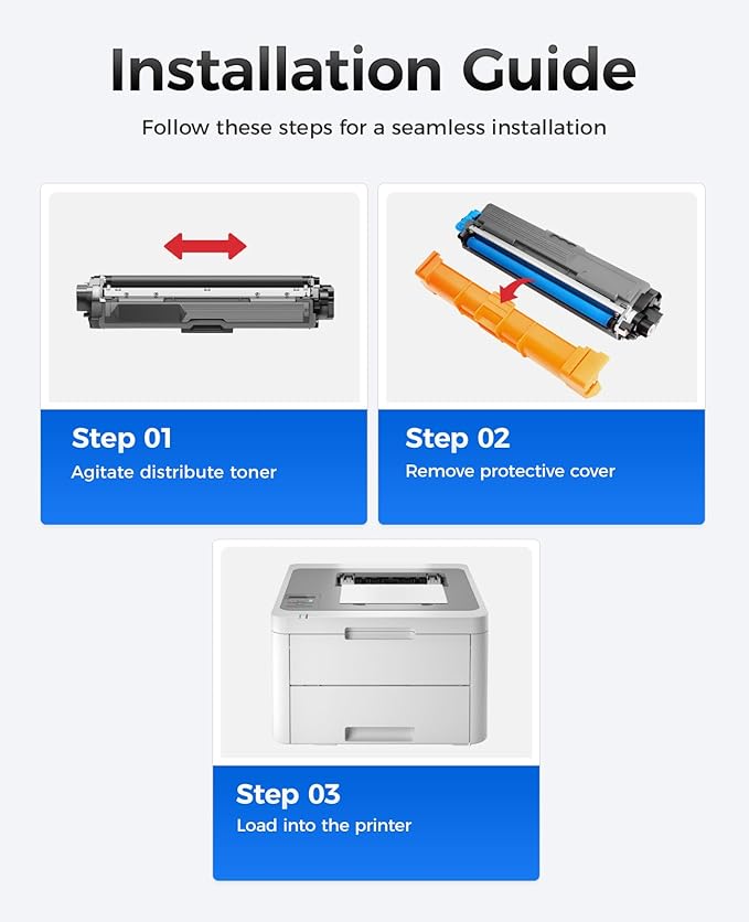 TN223 Toner Cartridge Set 4-Pack Replacement - Image 4