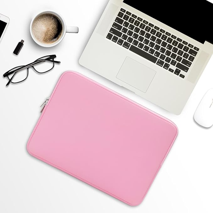 RAINYEAR 15.6 Inch Laptop Sleeve Protective Case Soft Lining Zipper Cover - Image 6