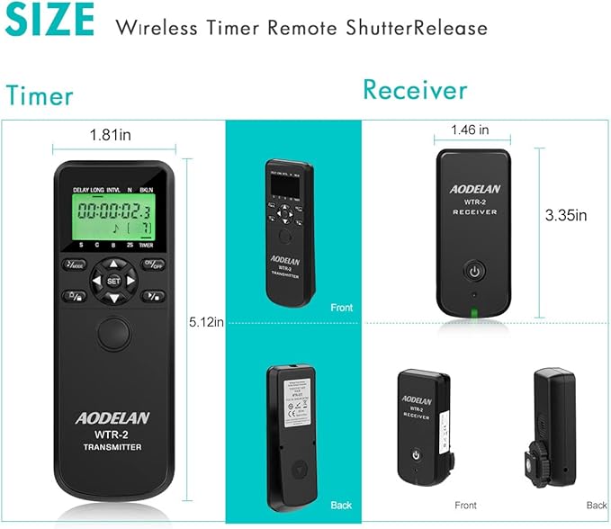 Wireless Shutter Intervalometer Timer Control - Image 8