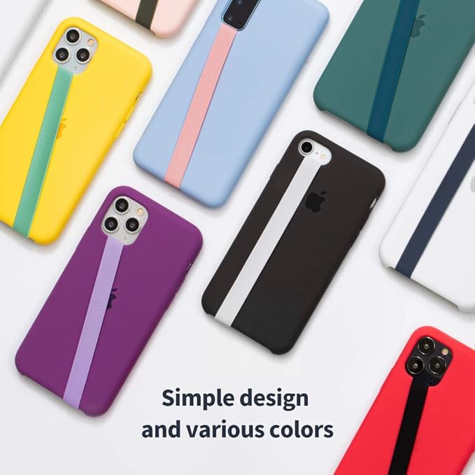 Sinjimoru Stretchable Silicone Phone Strap, Flexible and Elastic Grip Holder - Image 7
