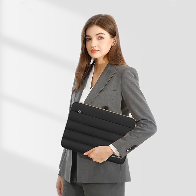 MOSISO 13.3 inch Laptop Case, 13-13.3 inch Puffy Laptop Sleeve Compatible - Image 6