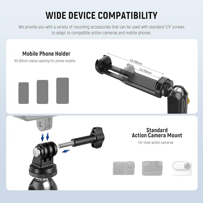 Neewer Magnetic Action Camera Car Mount Kit - Image 6