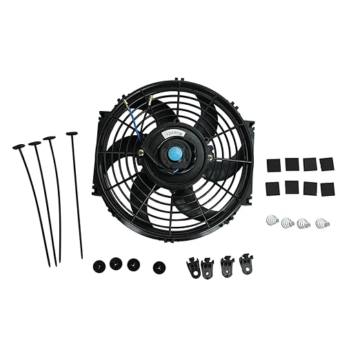 2PCS 10 Inch Universal High Performance Slim Fan Push Pull Electric Radiator - Image 9