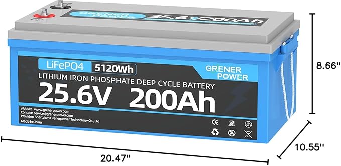 25.6V 200Ah LiFePO4 Battery - Image 8