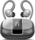 Wireless Earbuds Bluetooth 5.3 Headphones Sports, 48Hrs Playtime Bluetooth by VKROBAG