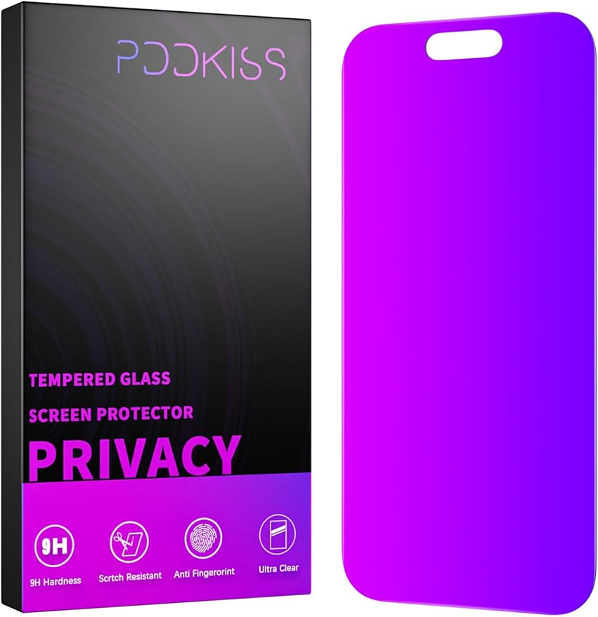 Compatible for iPhone 16 Privacy Screen Protector Tempered Glass 6.1 Inch by ScreenProtectorGlass