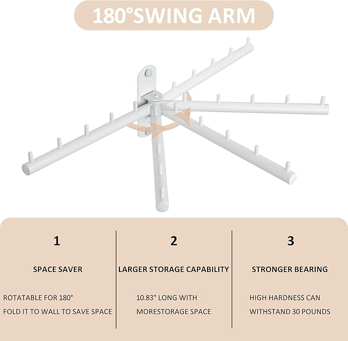 Swing Clothes Hanger Rack - Image 2