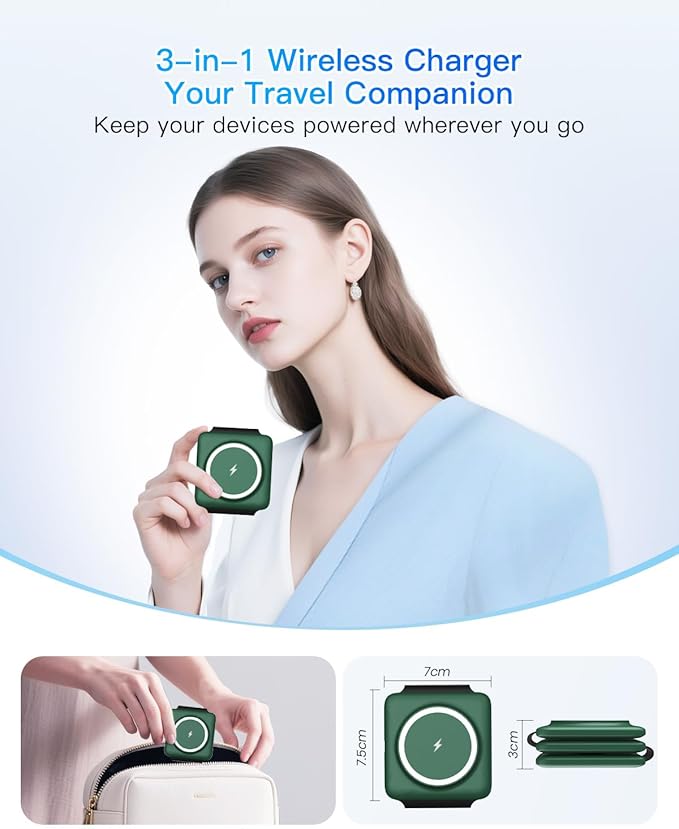 3 in 1 Wireless Charger for iPhone - Image 2