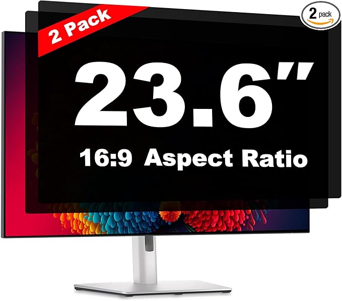 23.6 Inch Computer Privacy Screen Shield by Pozlle