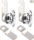 Thumb Operated Offset Cam Lock, Replacement Keyless Compartment Latch, by Xiaokeis