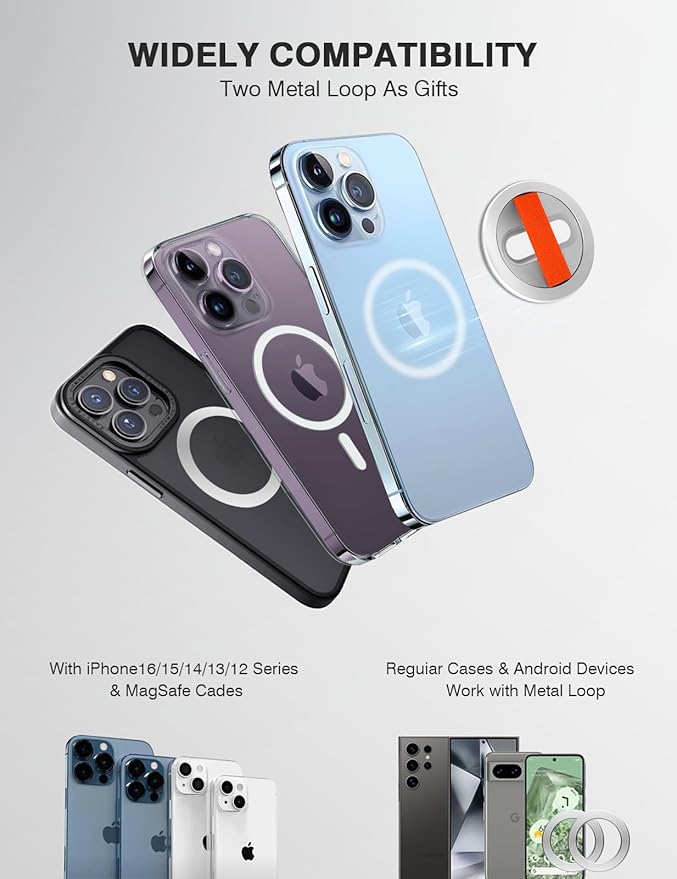 Lite 2 Magnetic Phone Grip, Phone Loop Holder, Compatible - Image 4