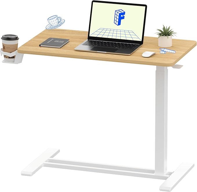 FLEXISPOT H7 Adjustable Overbed Bedside Table - Image 9
