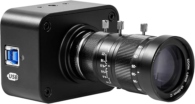 MOKOSE USB Camera 4K, USB3.0 Manual Focus Webcam by MOKOSE