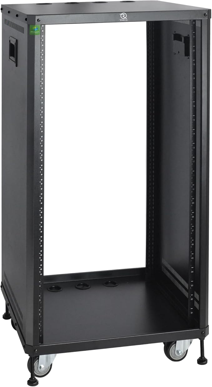 RIVECO POMU 22U Stereo & Server Rack by RIVECO