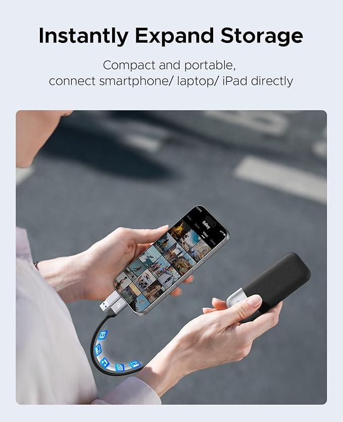 ORICO 512GB Portable SSD, Compact - Image 3