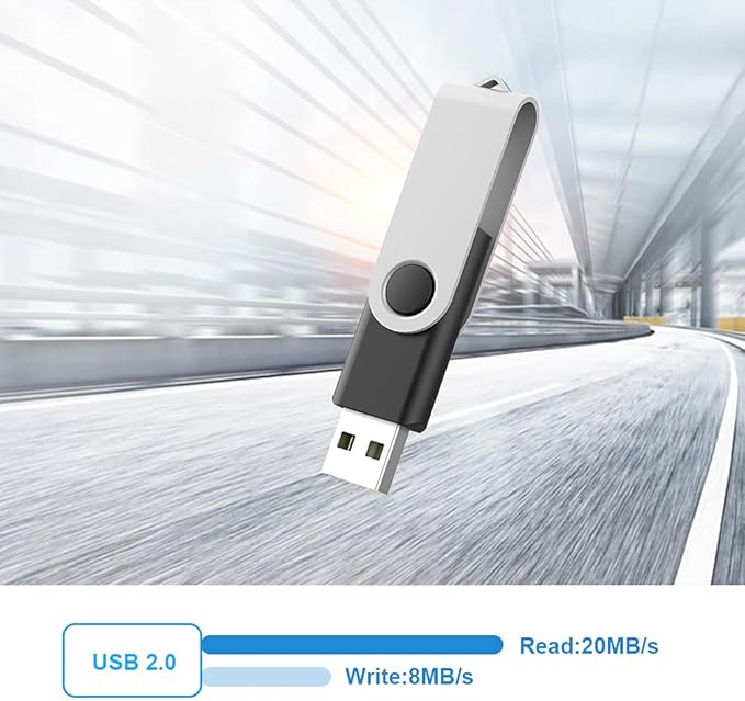 KOOTION 5 X 1GB USB Flash Drives Thumb Drives Pack Memory Stick USB 2.0 - Image 7