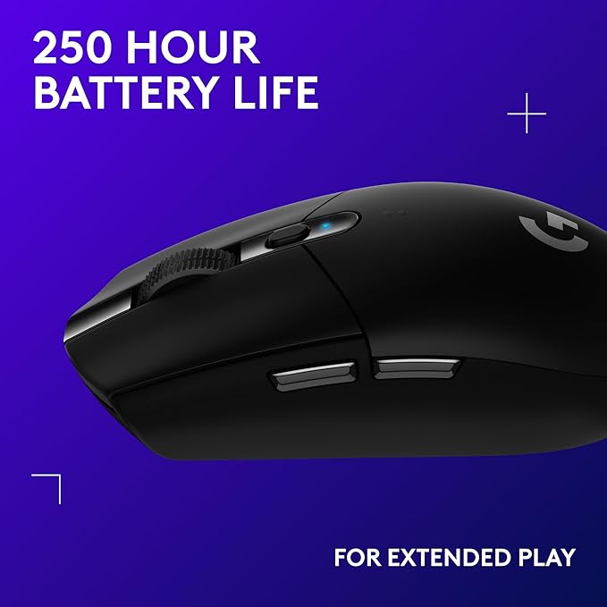 Logitech G305 LIGHTSPEED Wireless Gaming Mouse, Hero 12K Sensor, 000 DPI - Image 4