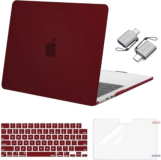 MOSISO Compatible with MacBook Air 13 inch Case 2025 2024 2023 2022 M4 A3240 M3 by MOSISO