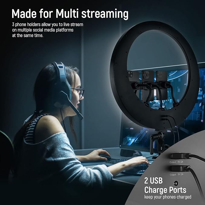 NEEWER Ring Light RP19H 19 Inch - Image 3