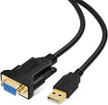 CableCreation USB to RS232 Serial Adapter, USB to RS232 Gold Plated DB9 Serial by CableCreation