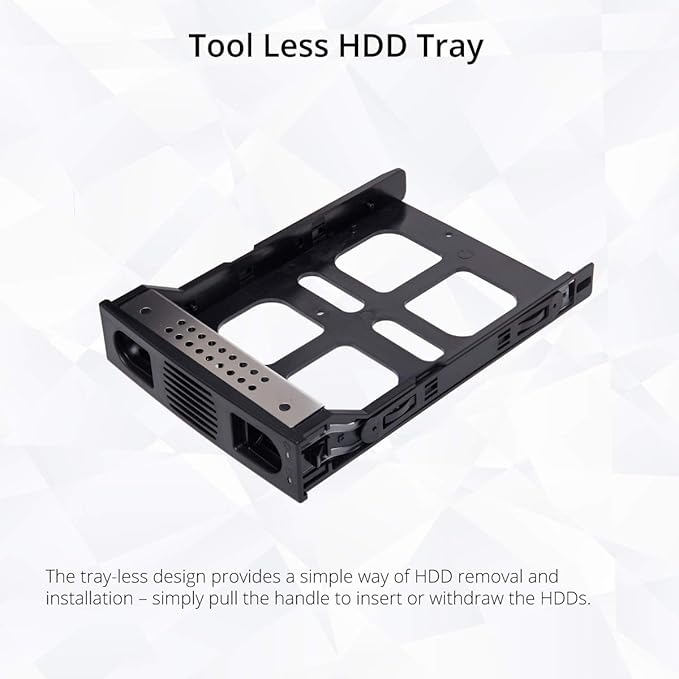 Syba 5 Bay Tool Less Tray Hot Swappable 2.5" 3.5" SATA III RAID HDD External - Image 7