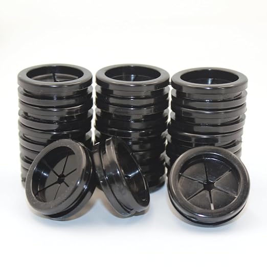 1 Inch Rubber Grommets for Wiring, 1 Inch Drill Hole 7/8 Inch ID, Firewall by EASYEAH