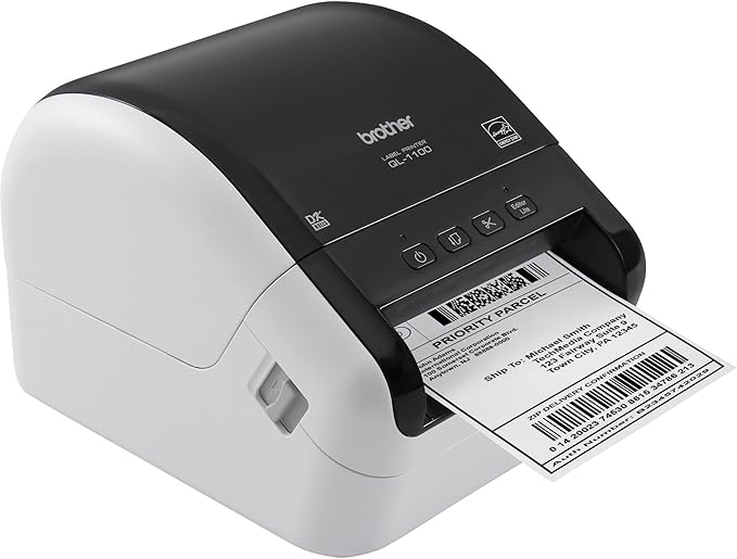 Brother QL-1100 Wide Format, Postage and Barcode Professional Thermal - Image 2