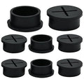 Desk Grommet, 1 in 25 mm Silicone Rubber Grommets, Flexible Wall Cord Pass by BOPOREAE