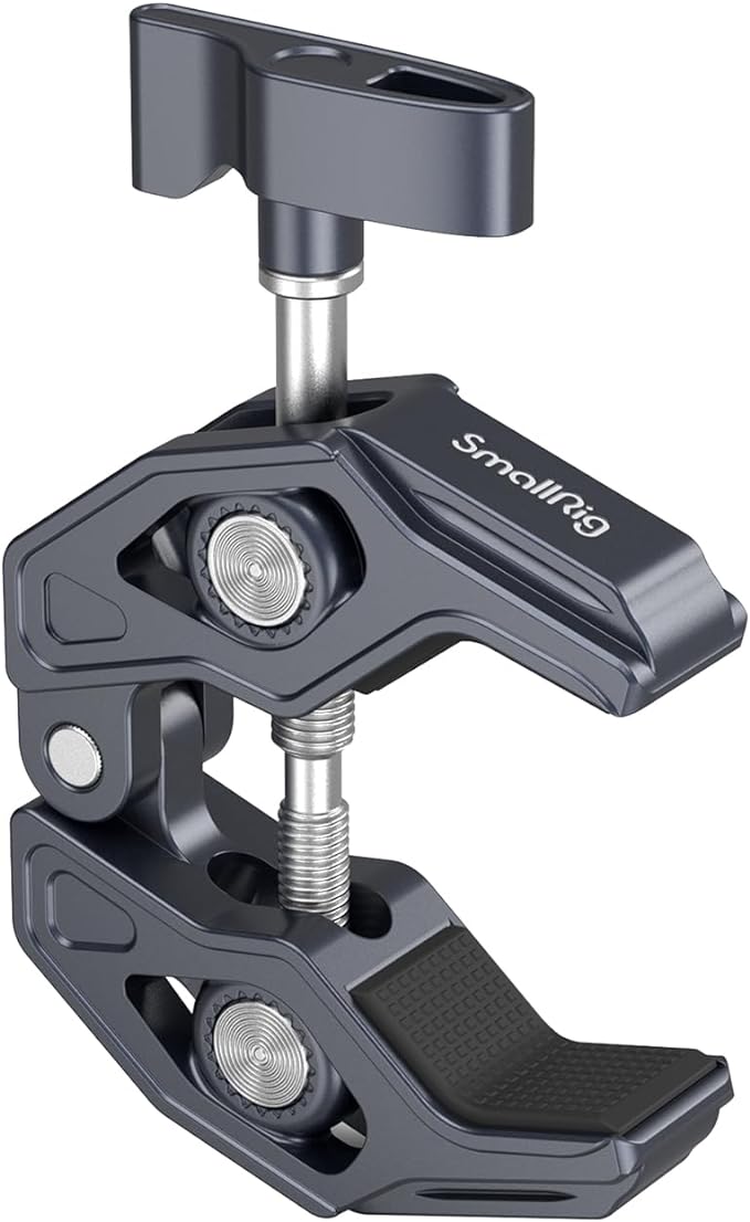 SMALLRIG Clamp, Camera Mount Clamp, Crab-Shaped Super Clamp by SmallRig
