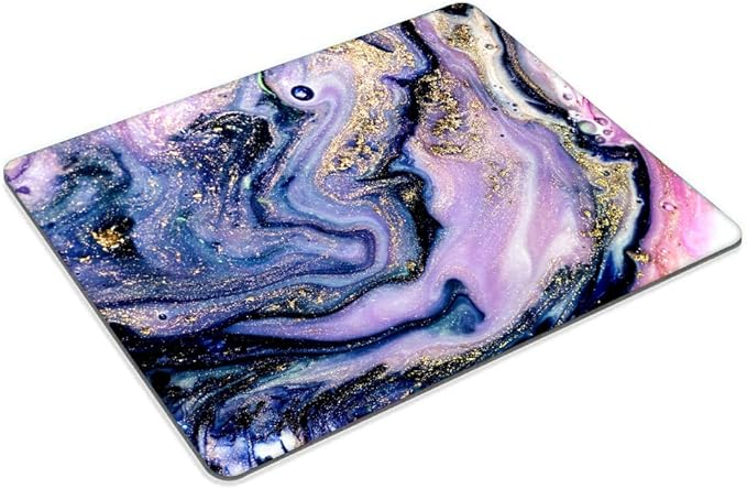 Very Beautiful Purple Marble Mouse pad Customized Mousepad Non-Slip Rubber Base - Image 2