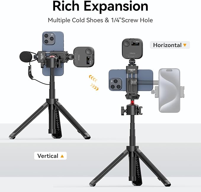 ULANZI MA33 Metal Phone Tripod Mount - Image 2