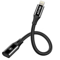 AGVEE 4 inch USB-C Female to Lightning Male Adapter, 30W Fast Charging Charger by AGVEE