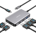 USB C Docking Station Dual Monitor by UANTIN