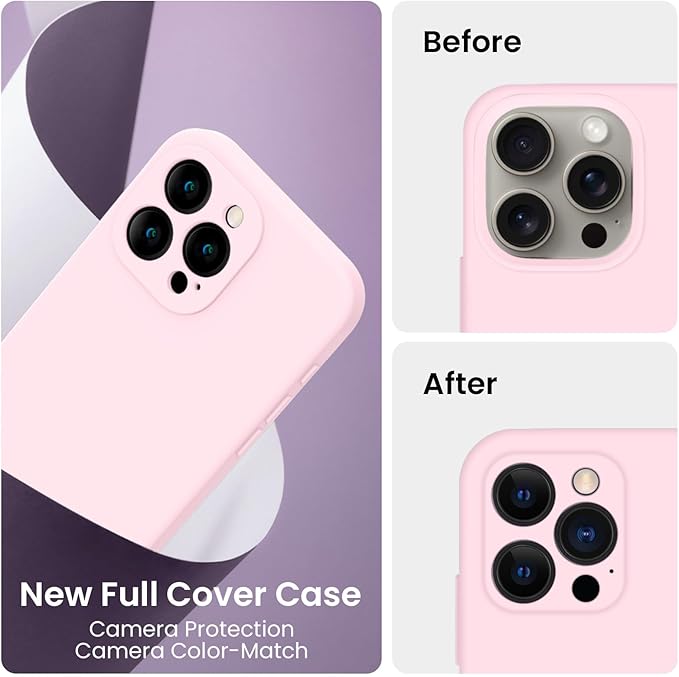 FireNova Designed for iPhone 15 Pro Max Case, Silicone Upgraded Phone Case with - Image 3