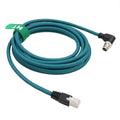 Camera Sensor M12 Ethernet 8 Pin X-Coded RJ45 Cable CAT7e by HangTonConnect