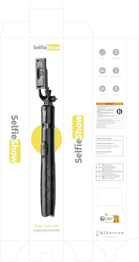 71" Phone Tripod Selfie Stick, All-in-1 - Image 10