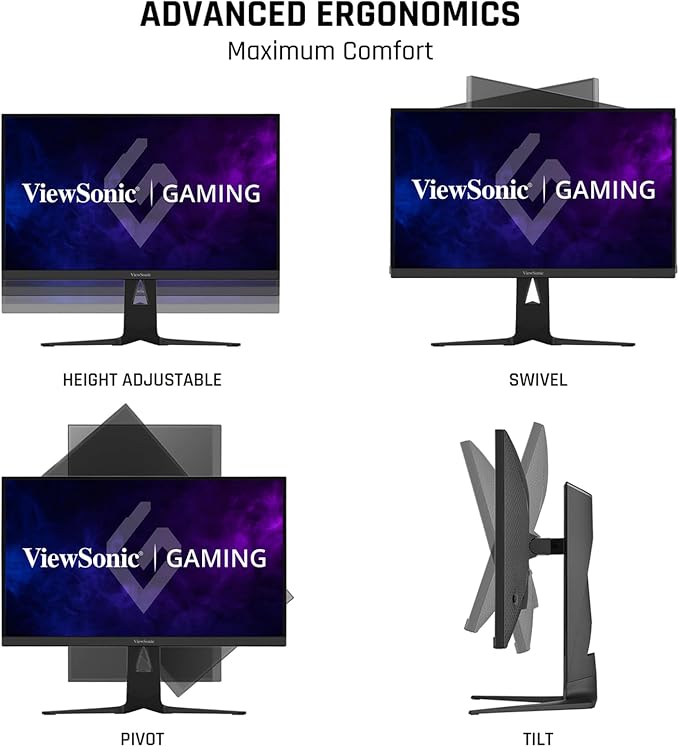ViewSonic XG2536 25 Inch 1080p IPS Gaming Monitor - Image 5