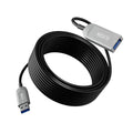Elecan Active Optical USB 3.0 Extension Cable 100 FT Fiber Optic Type A Male to by Elecan