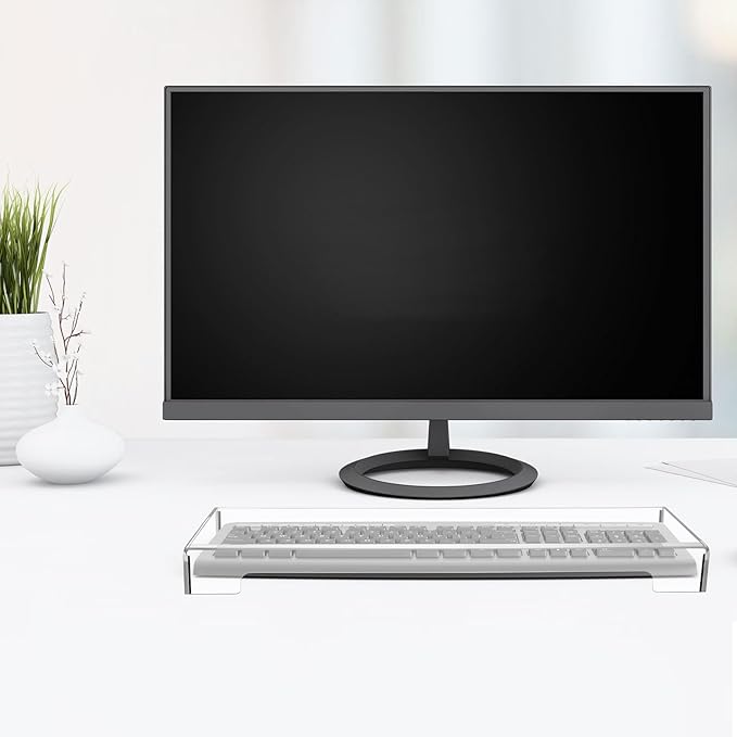 Tofficu Keyboard Cover Acrylic Covers Dust: Clear Computer Keyboard Cover - Image 6