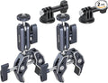SMALLRIG Camera Mount Clamp 2-Pack, Ballhead Magic Arm by SmallRig
