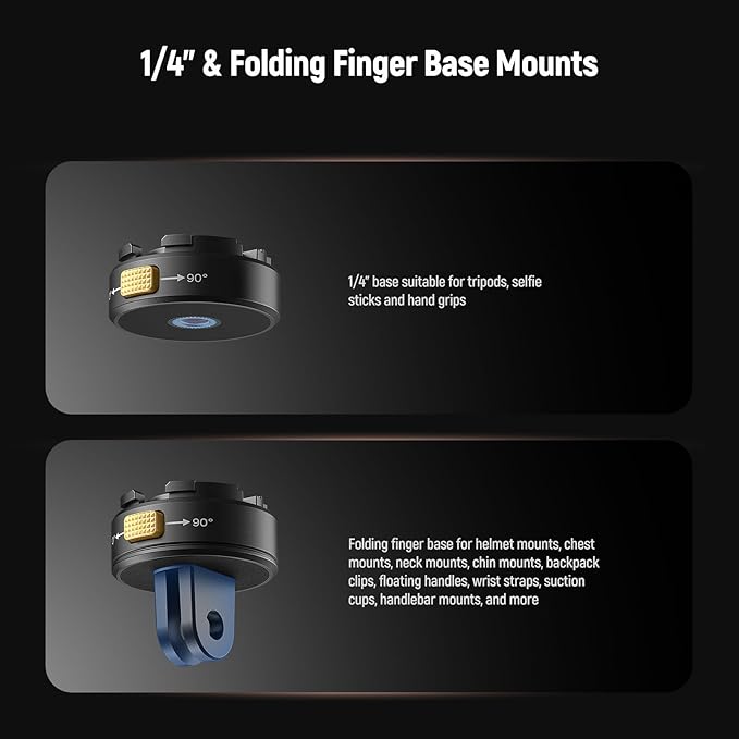 Neewer 6 in 1 Action Camera Mount Kit, Compatible - Image 5
