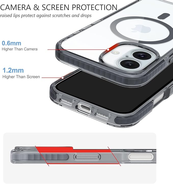 BELTRON Belt Case for iPhone 16 Plus, Slim Protective Transparent Case & - Image 6
