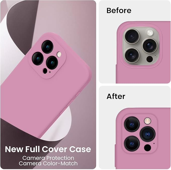 FireNova Designed for iPhone 15 Pro Max Case, Silicone Upgraded Phone Case with - Image 3