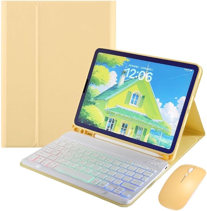 Rainbow Backlit Keyboard Case for iPad Pro 11 inch by Unknown