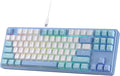 Redragon K707 80% Wired Gasket RGB Gaming Keyboard, 87 Keys TKL Mechanical by REDRAGON