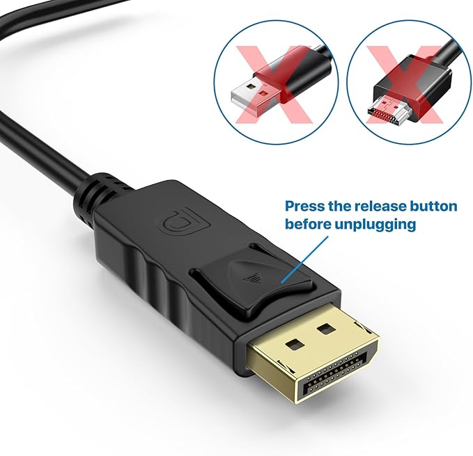Half a Dozen 4K DisplayPort to HDMI Adapter, Supports 3840x2160@30Hz - Image 2