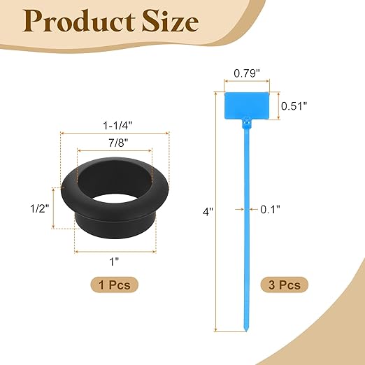 uxcell Desk Grommet - Image 2