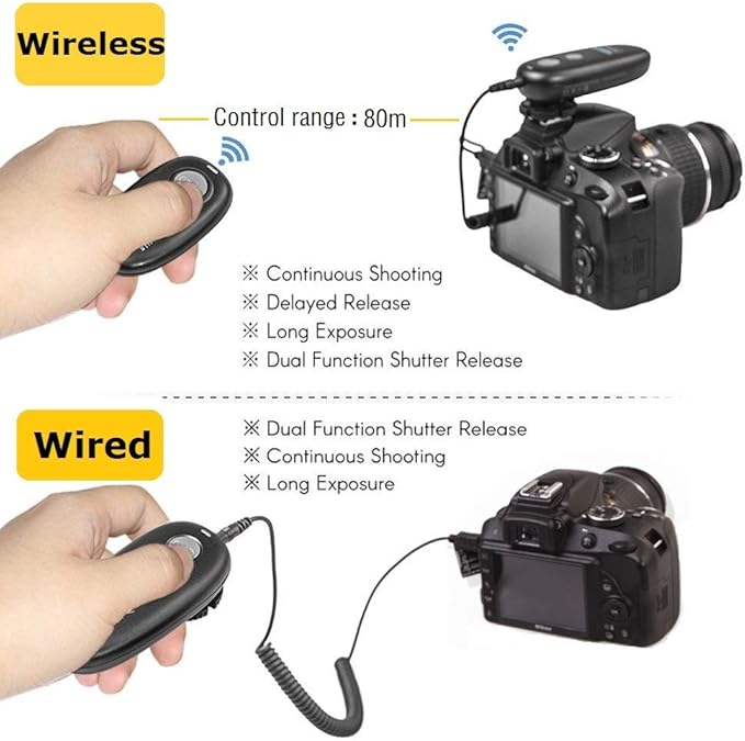 PHOLSY Wireless Shutter Release Camera Remote Compatible - Image 4