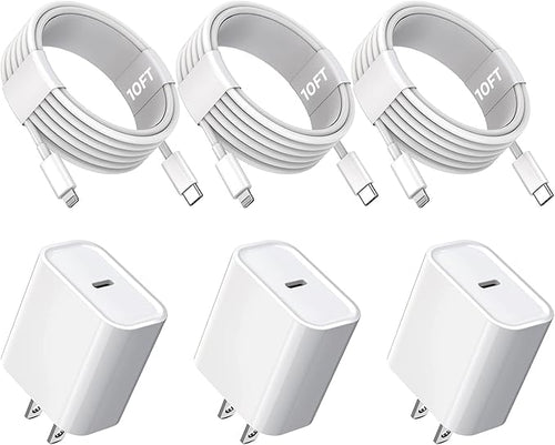 10FT iPhone Fast Charger by TrimDish